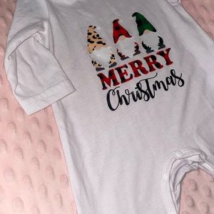 Merry Christmas baby body